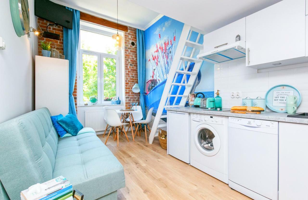 Berg Apartament Blue 格但斯克 外观 照片